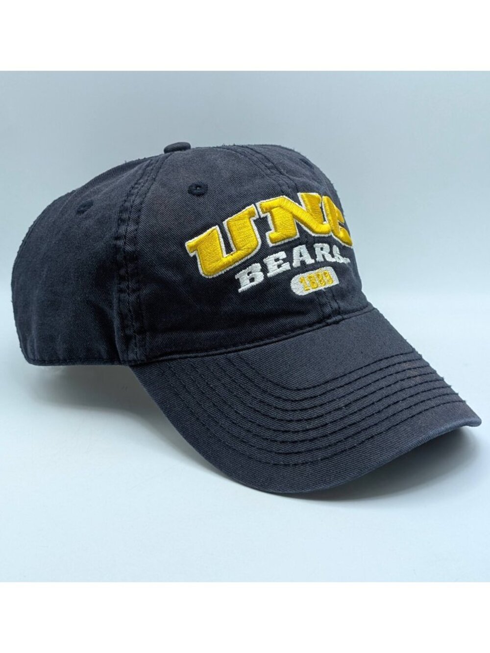 Northern Colorado Bears UNC Hat Cap Strap Back The Game Navy Blue Retro Vintage
